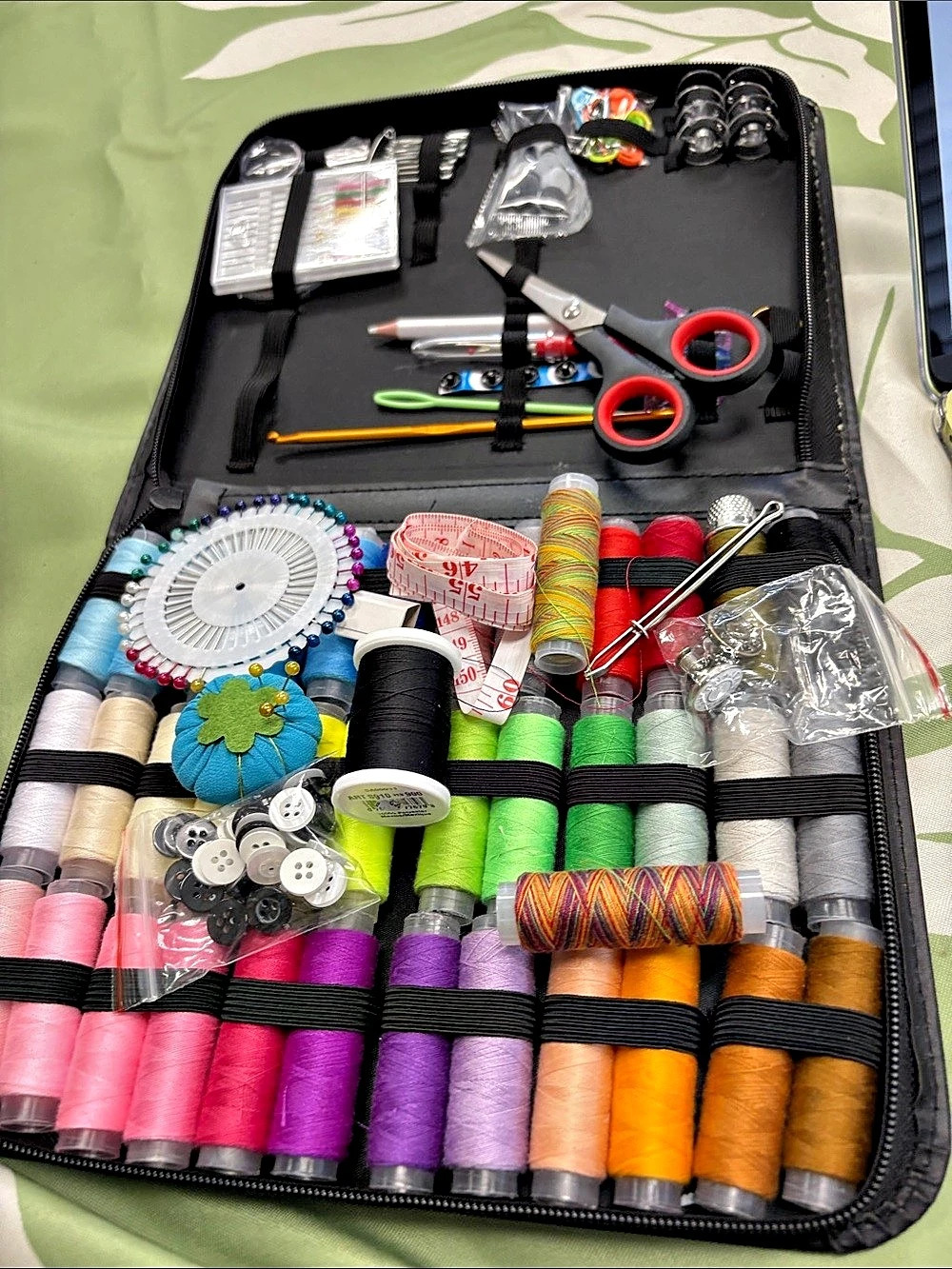 Sewing & Embroidery Kit Multicolor Like New